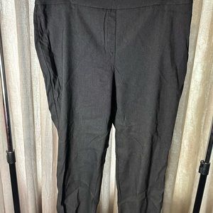 Charcoal grey pull on dress pants